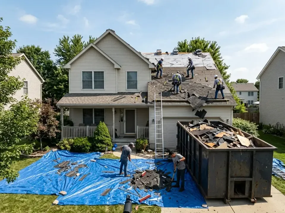 roof-replacement-debris-remova-004 — frequently asked questions, Cheapest Dumpster Rentals in Long Neck, DE